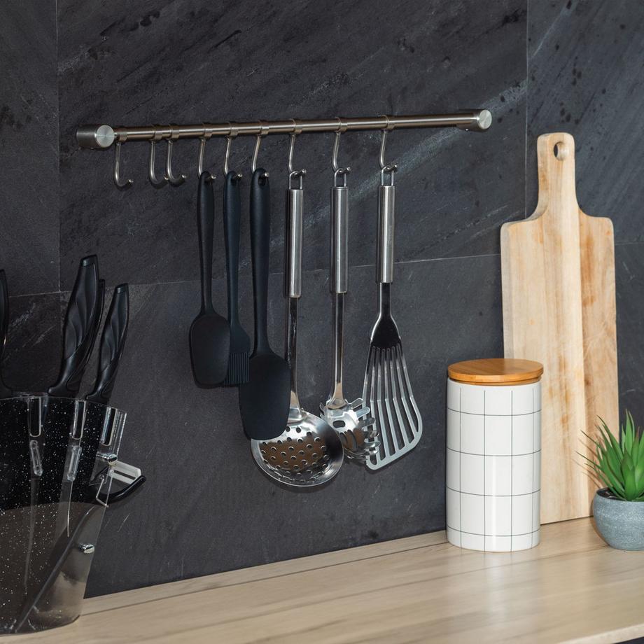 Intirilife Barra Appendiabiti Da Cucina  