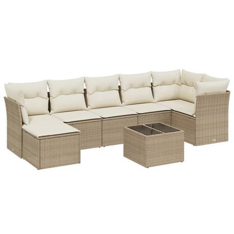 VidaXL Garten sofagarnitur poly-rattan  