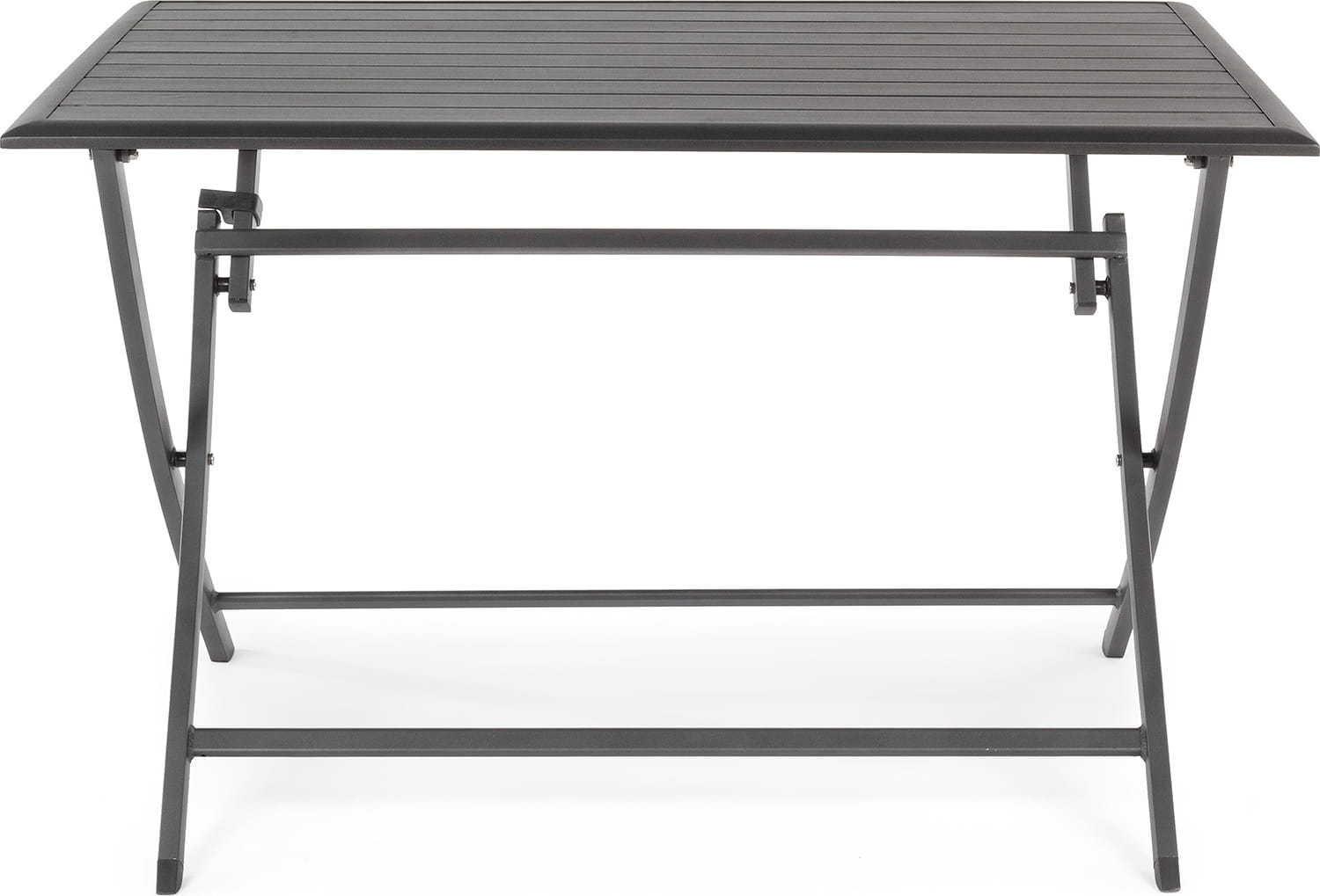 mutoni Table de jardin pliante Elin anthracite LH32 110x70  