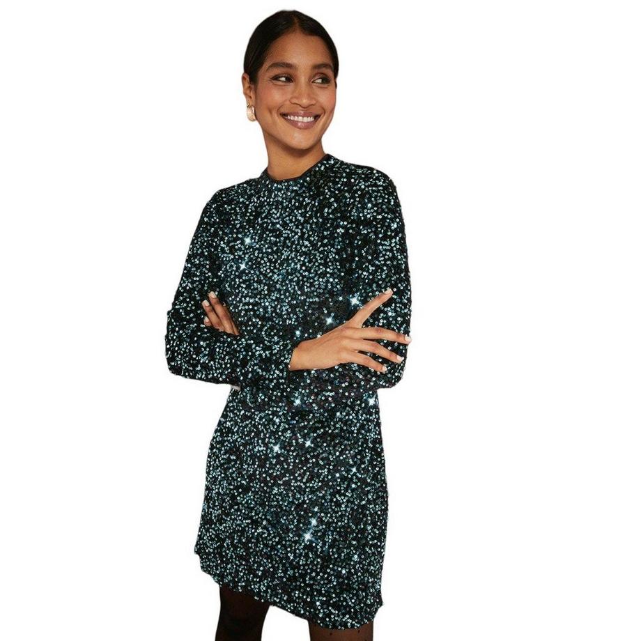Dorothy Perkins Mini Abito con Paillettes  