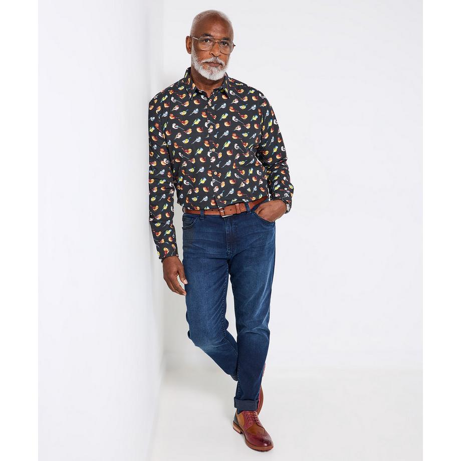 Joe Browns Camicia a fantasia uccelli maniche lunghe  