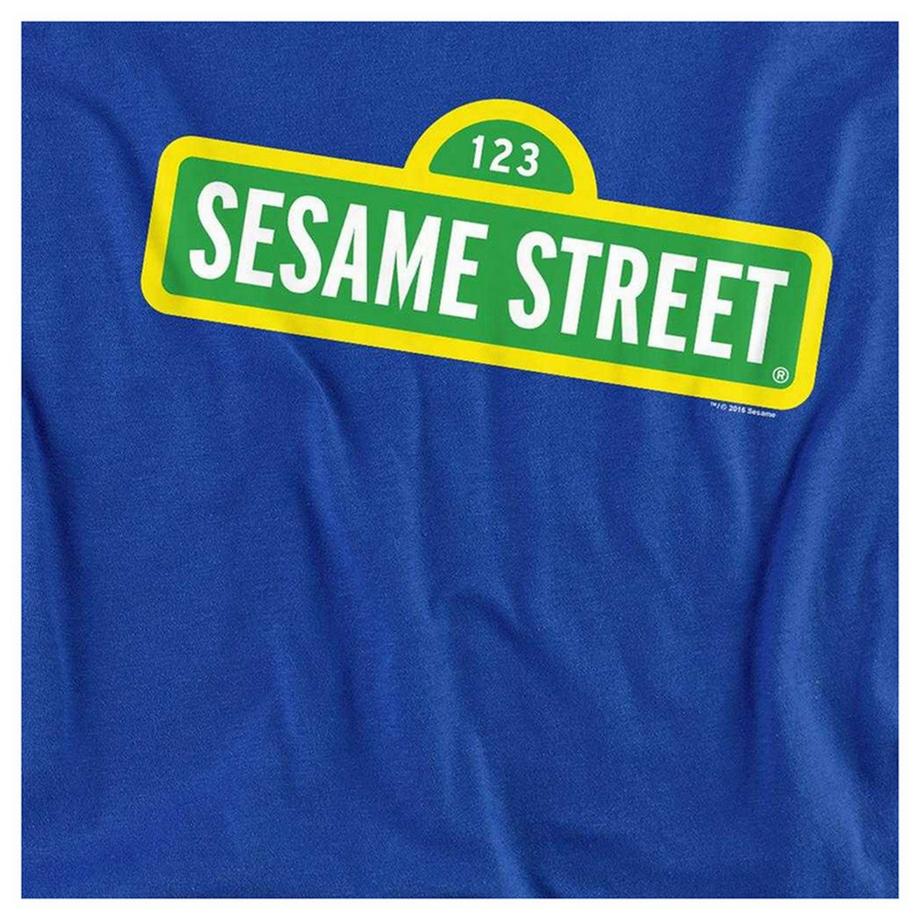 Sesame Street T-Shirt Manches Longues avec Motif Logo  