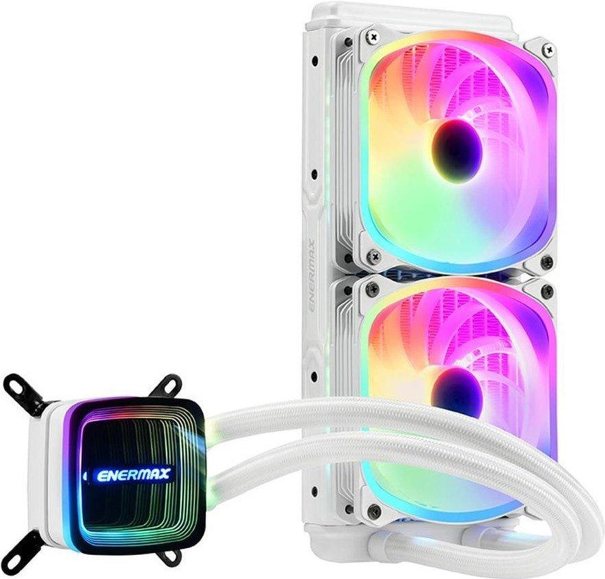 ENERMAX  Kühler Enermax AquaFusion ADV 240 Weiss Intel und AMD 