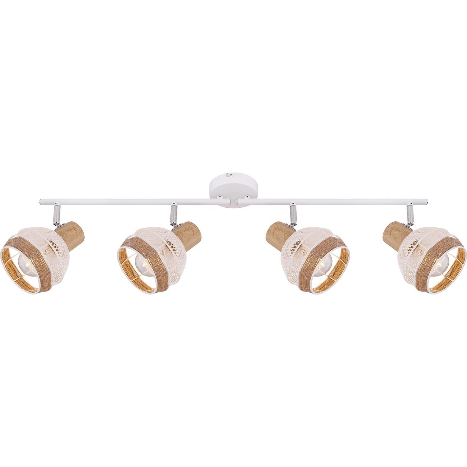 mutoni Strahler Widy Metall weiss 4xE27  