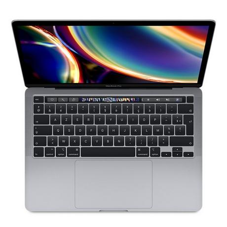 Apple  Reconditionné MacBook Pro Touch Bar 13 2020 i5 1,4 Ghz 8 Go 256 Go SSD Gris Sidéral - Très bon état 