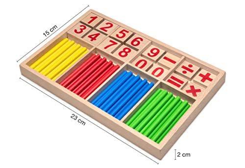 Activity-board  Matériel de jouet mathématique, du jeu de tables de multiplication en bois aux nombres 1x1, calcul, aide à l'apprentissage de l'arithmétique 