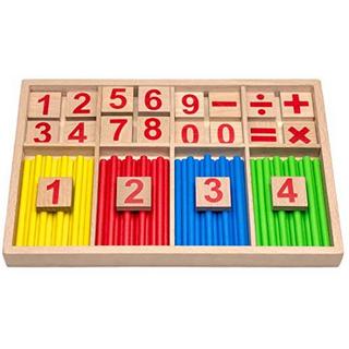 Activity-board  Matériel de jouet mathématique, du jeu de tables de multiplication en bois aux nombres 1x1, calcul, aide à l'apprentissage de l'arithmétique 