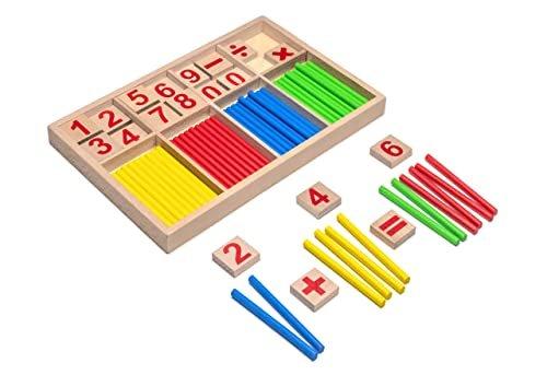 Activity-board  Matériel de jouet mathématique, du jeu de tables de multiplication en bois aux nombres 1x1, calcul, aide à l'apprentissage de l'arithmétique 