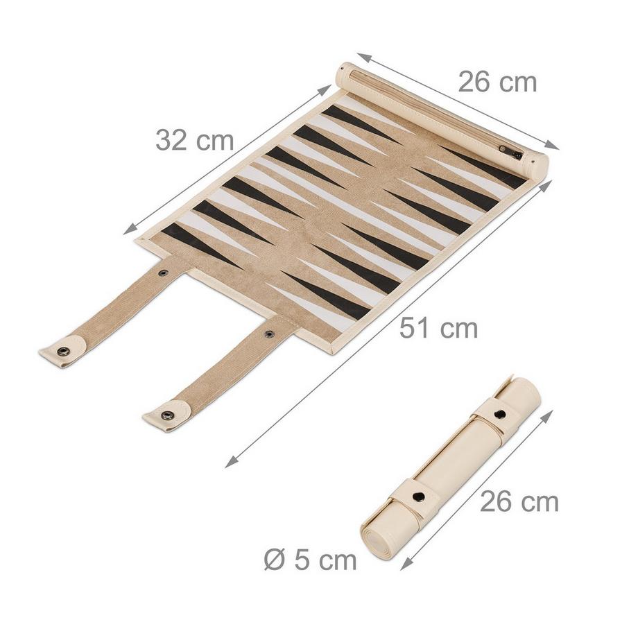 Northix  Backgammon per lo scorrimento 