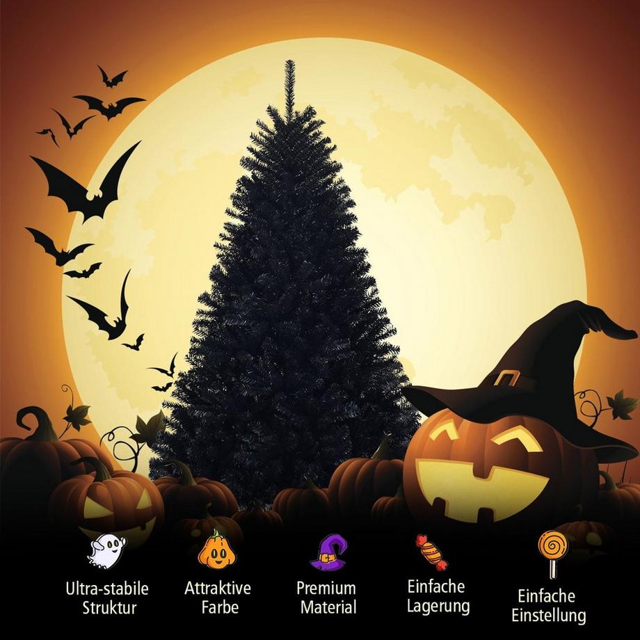 Northix Albero di Halloween con rami incernierati  