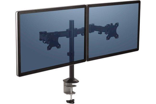 Fellowes  Reflex 8502601 supporto da tavolo per Tv a schermo piatto 68,6 cm (27") Nero Scrivania 