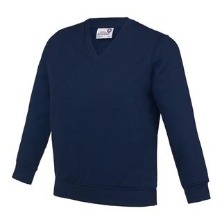 AWDis  Junior Academy V Neck JumperSweatshirt école 