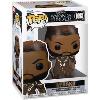 Funko  Figura POP Pantera Nera Wakanda per sempre M Baku 