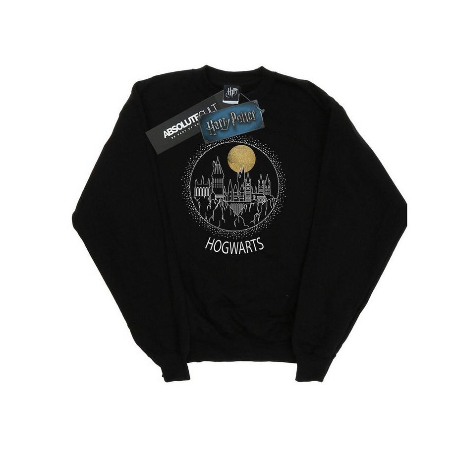 HARRY-POTTER Sweatshirt Graphique Château Poudlard  