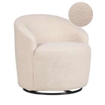 Fauteuil en Bouclé Rétro DAVIK