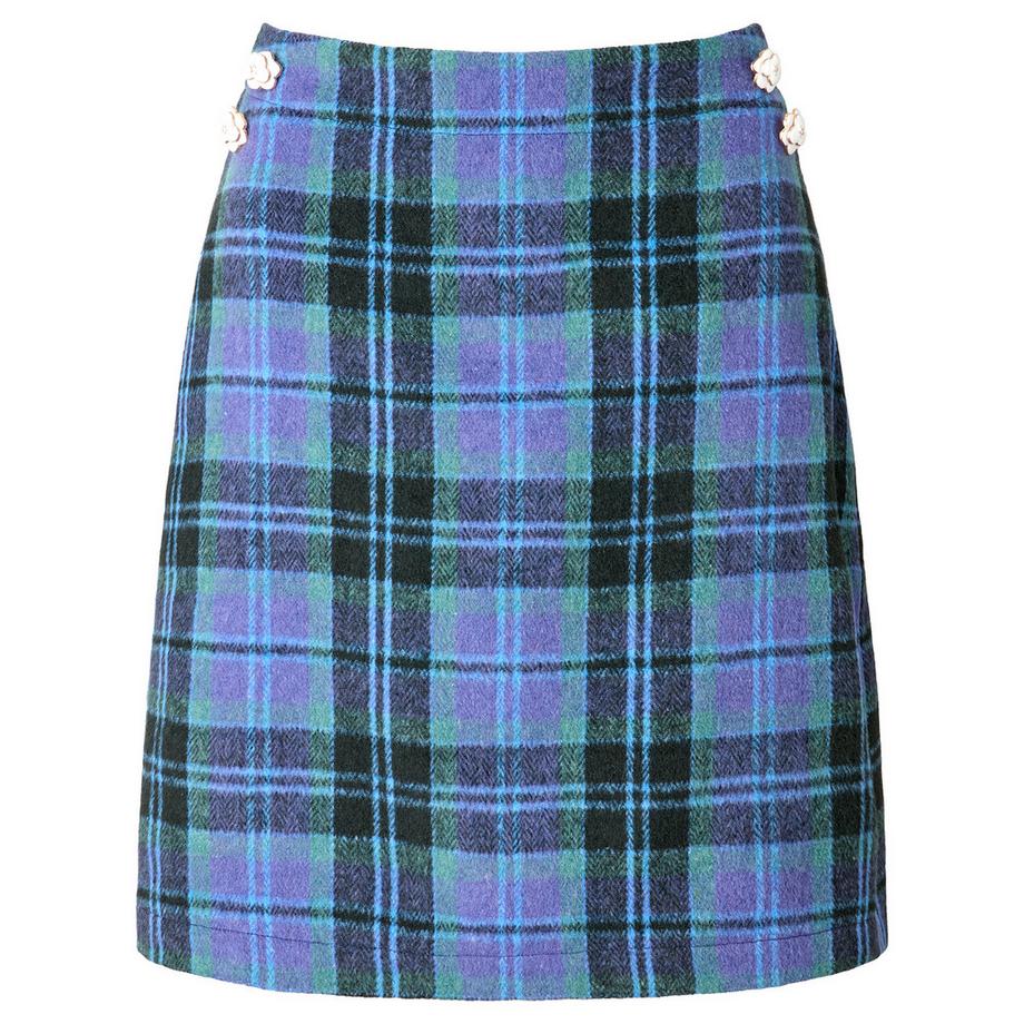 Joe Browns Karierter A-Linien Minirock  