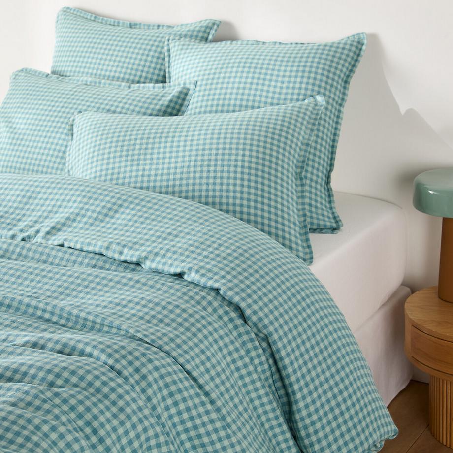 Housse de couette en lin lavé