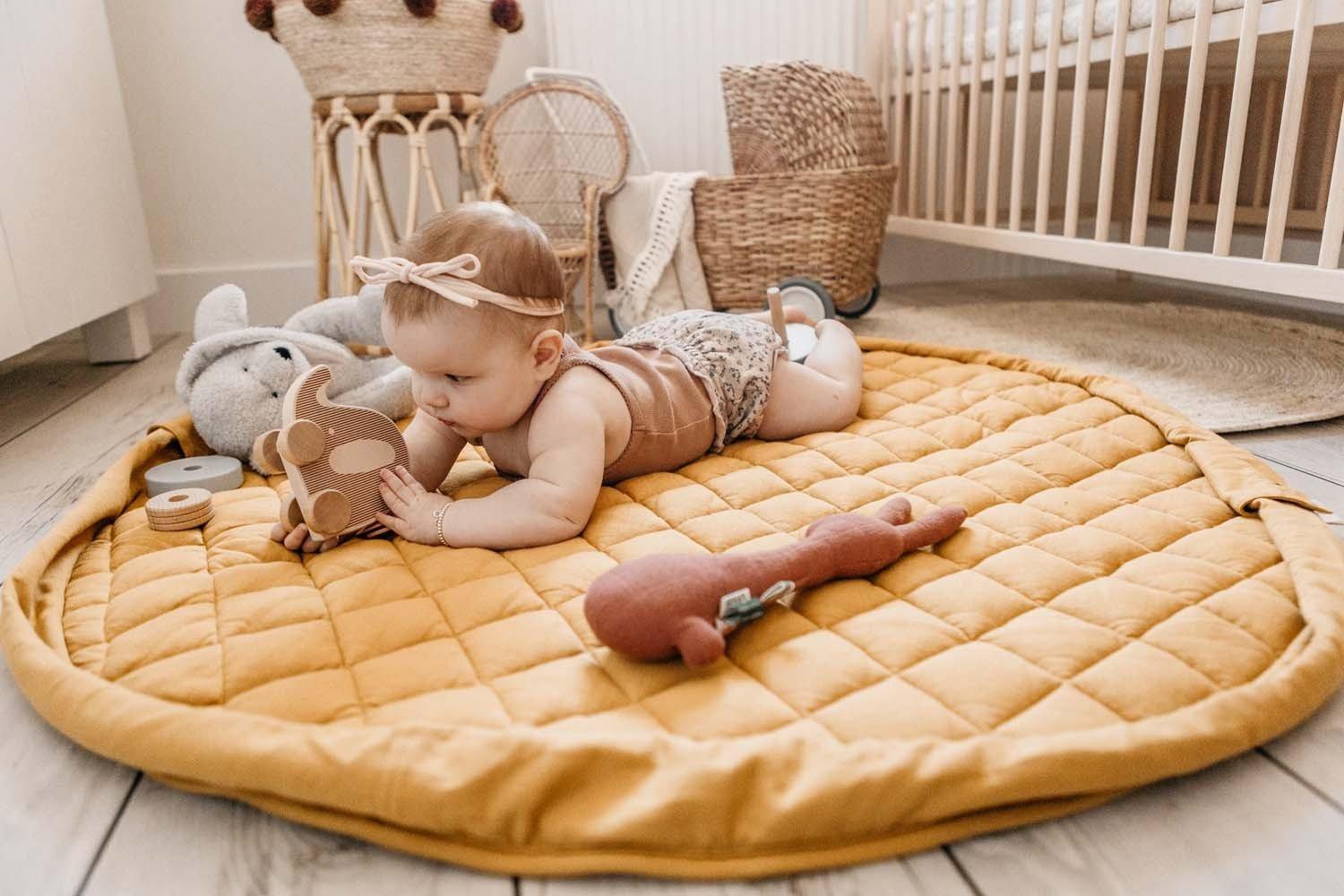 Play&Go  Organic mustard chai tea Playmat 