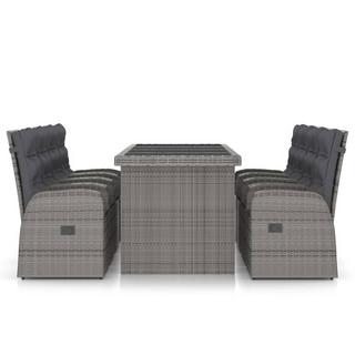 VidaXL Gartenmöbel-set poly-rattan  