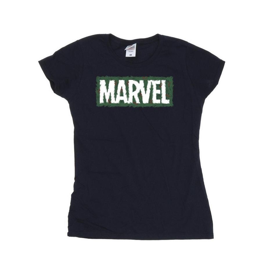 MARVEL Logo T-Shirt Maniche Corte  