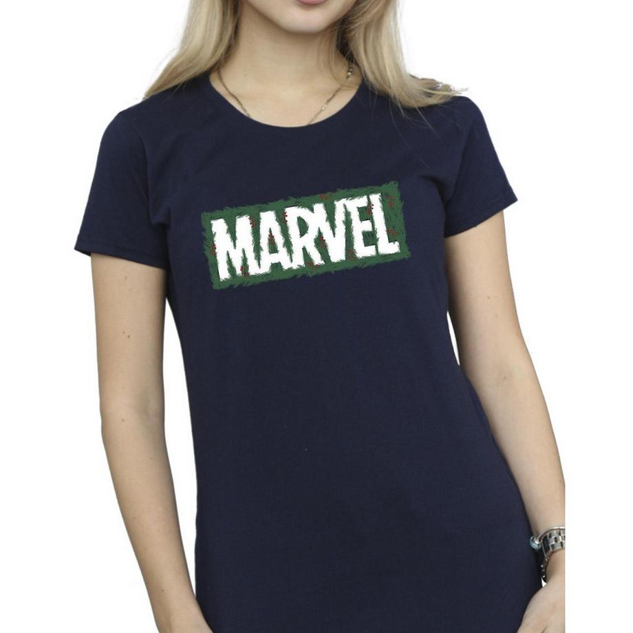 MARVEL Logo T-Shirt Maniche Corte  