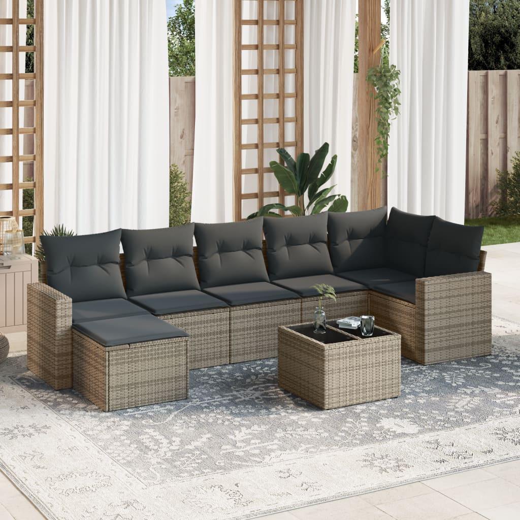 VidaXL Garten sofagarnitur poly-rattan  