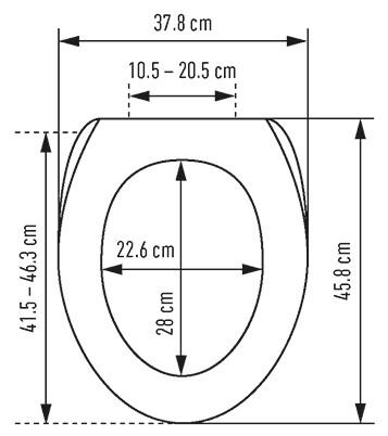 diaqua Sedile WC Barbana® Slow Down grigio  