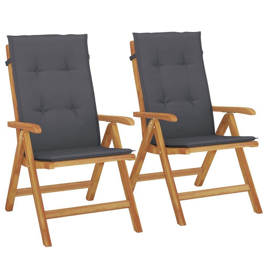 Chaise de jardin inclinable bois