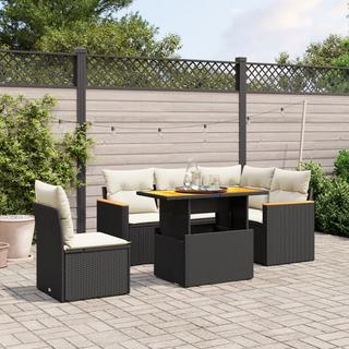 VidaXL Garten sofagarnitur poly-rattan  