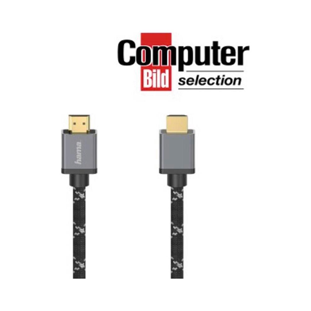 hama  HAMA Kabel HDMI Ultra High Speed ​​8K 48Gbit/s Metall 1,0m 