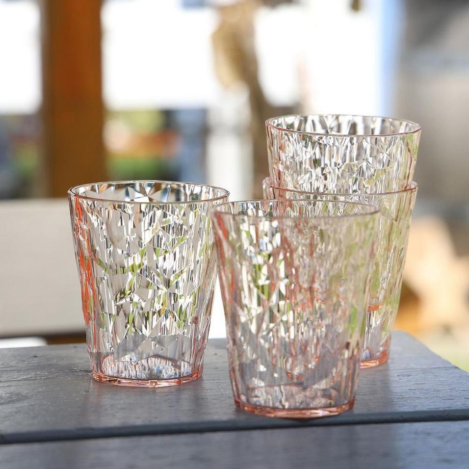koziol Trinkglas Club No. 1 4 Stück  