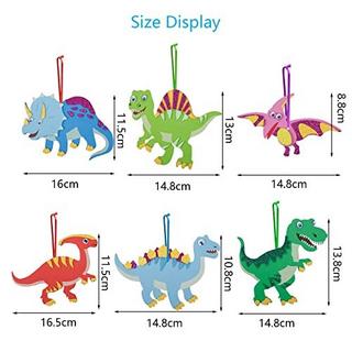 Activity-board  12 sets de bricolage dinosaures sets de bricolage pour enfants sets de bricolage DIY arts and crafts sets de bricolage dinosaures en mousse 