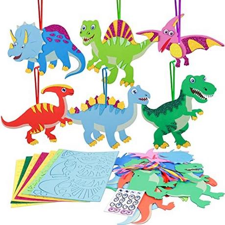 Activity-board  12 sets de bricolage dinosaures sets de bricolage pour enfants sets de bricolage DIY arts and crafts sets de bricolage dinosaures en mousse 