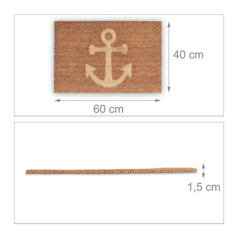 B2X Ancoraggio in fibra di cocco per zerbino  