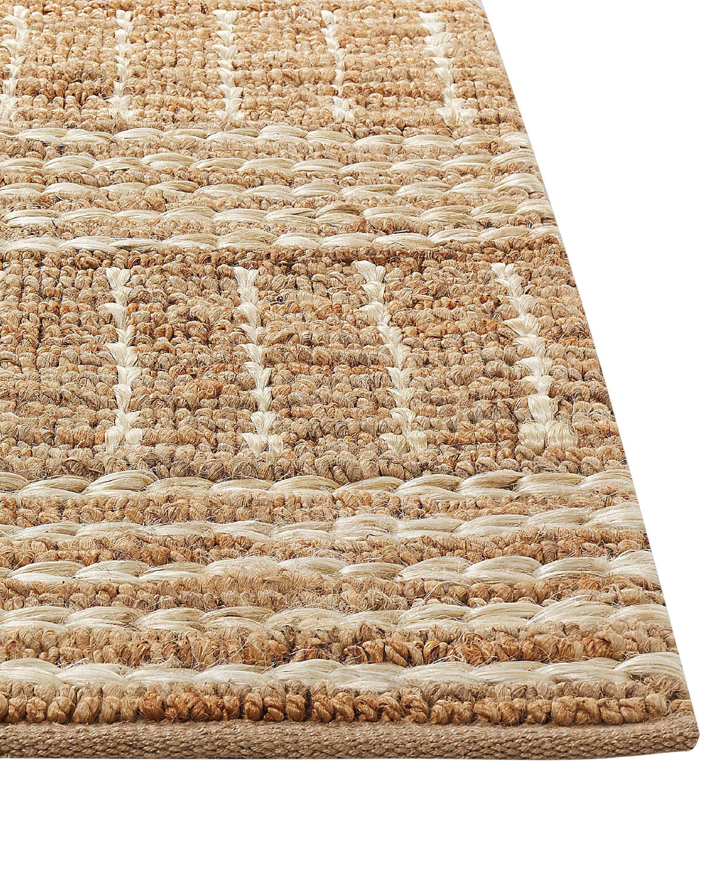 Beliani Tapis en Jute Boho KAMBERLI  