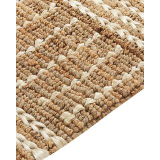 Beliani Tapis en Jute Boho KAMBERLI  