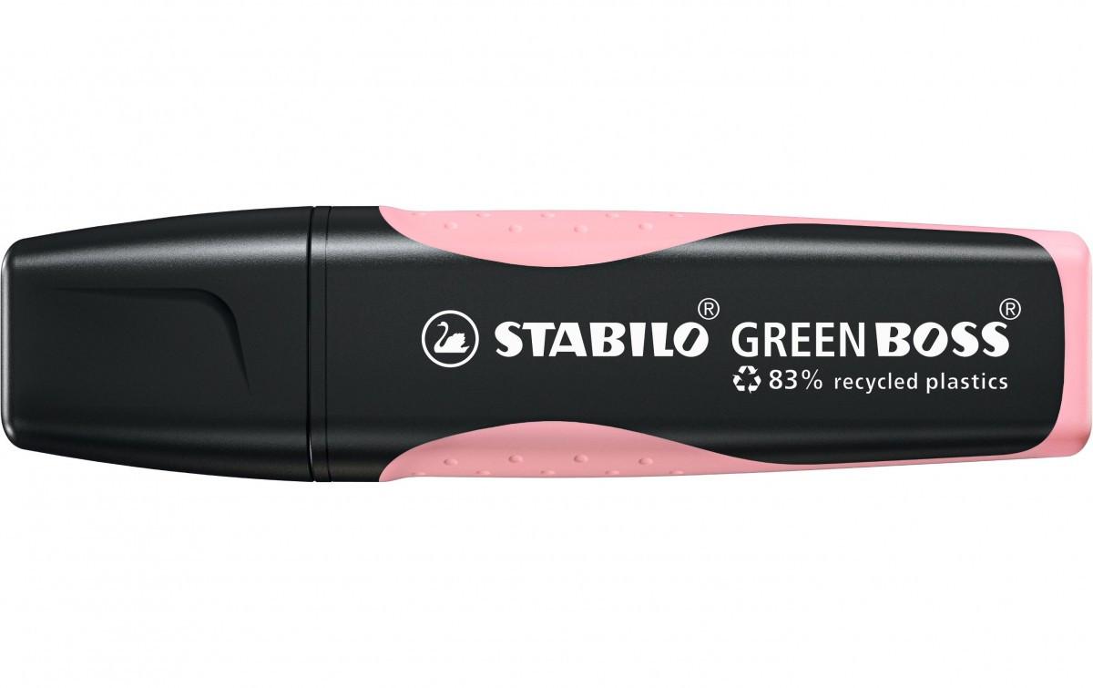STABILO STABILO Textmarker GREEN BOSS 2-5mm 6070/129 pastell pink  