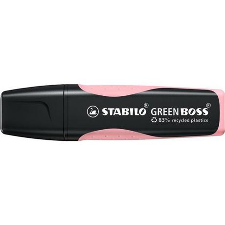 STABILO STABILO Textmarker GREEN BOSS 2-5mm 6070/129 pastell pink  