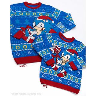 Sonic The Hedgehog  Pullover  weihnachtliches Design 