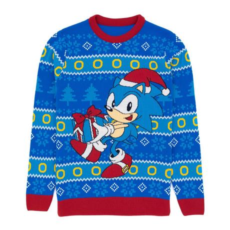 Sonic The Hedgehog  Pullover  weihnachtliches Design 