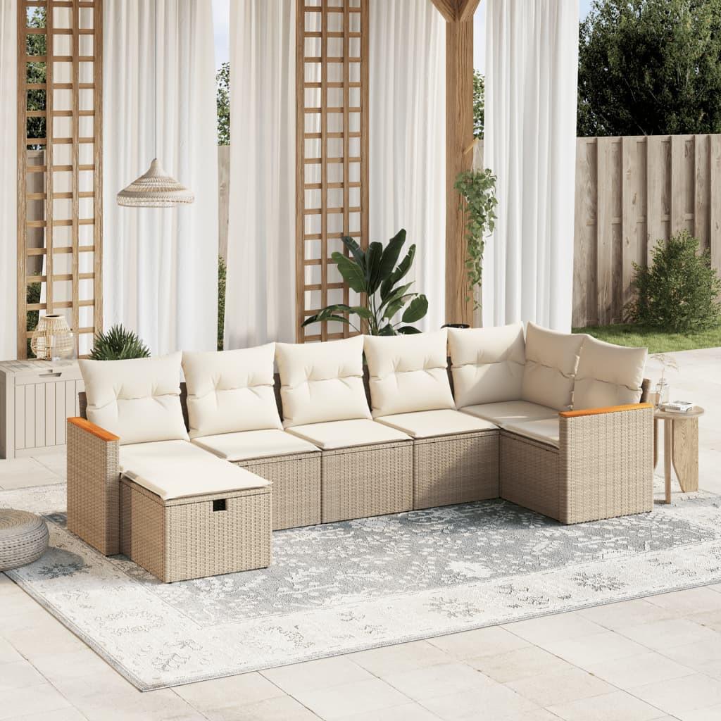 VidaXL Garten sofagarnitur poly-rattan  