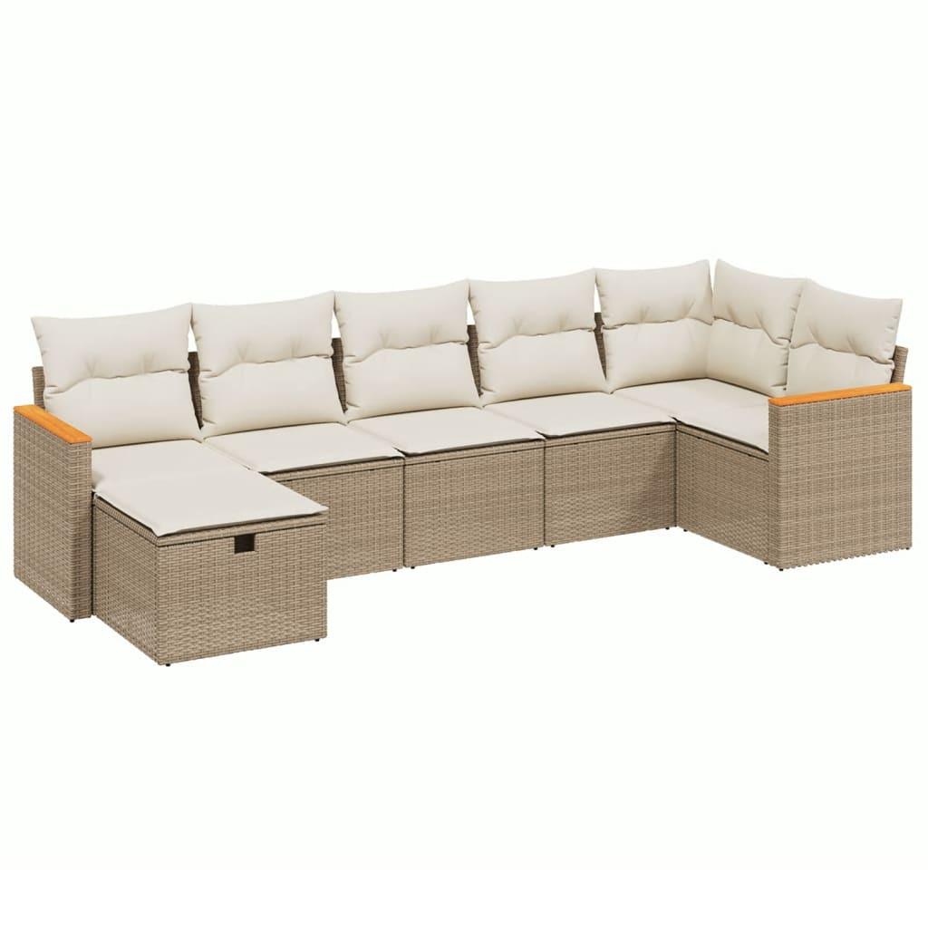 VidaXL Garten sofagarnitur poly-rattan  