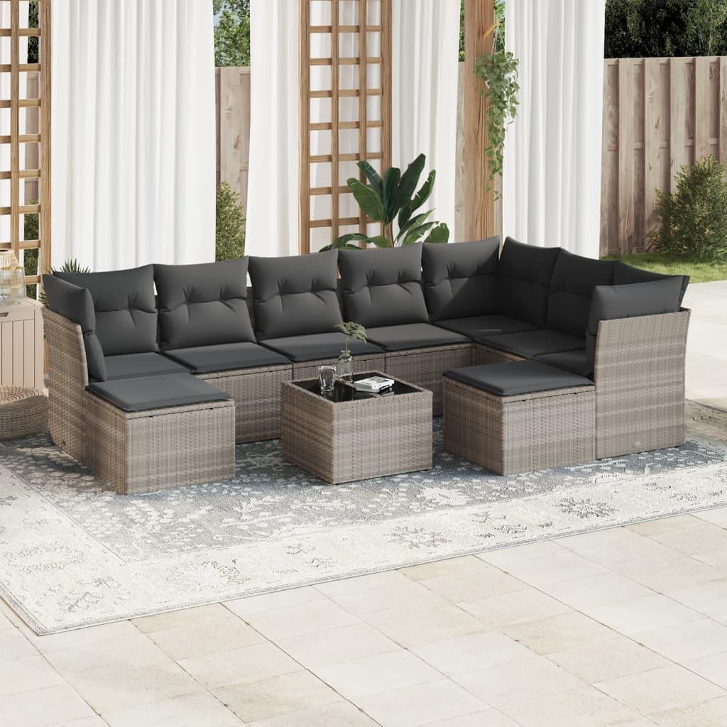 VidaXL Garten sofagarnitur poly-rattan  