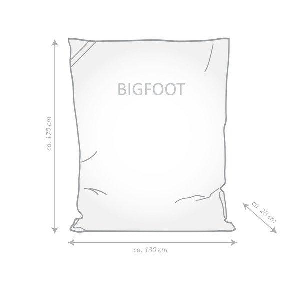 Sitting Point Sitzsack Bigfoot Scuba, grau  