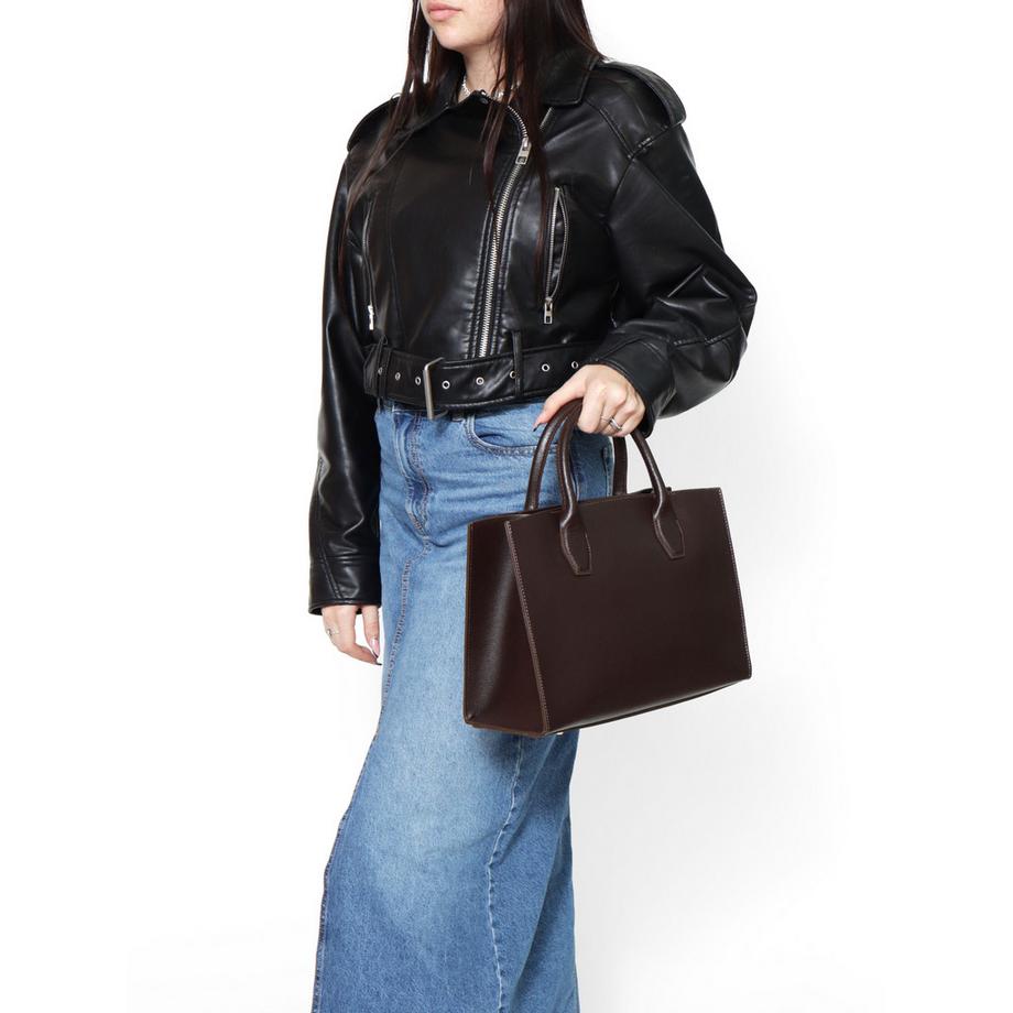 Gave Lux Sac à main en cuir Dollar  