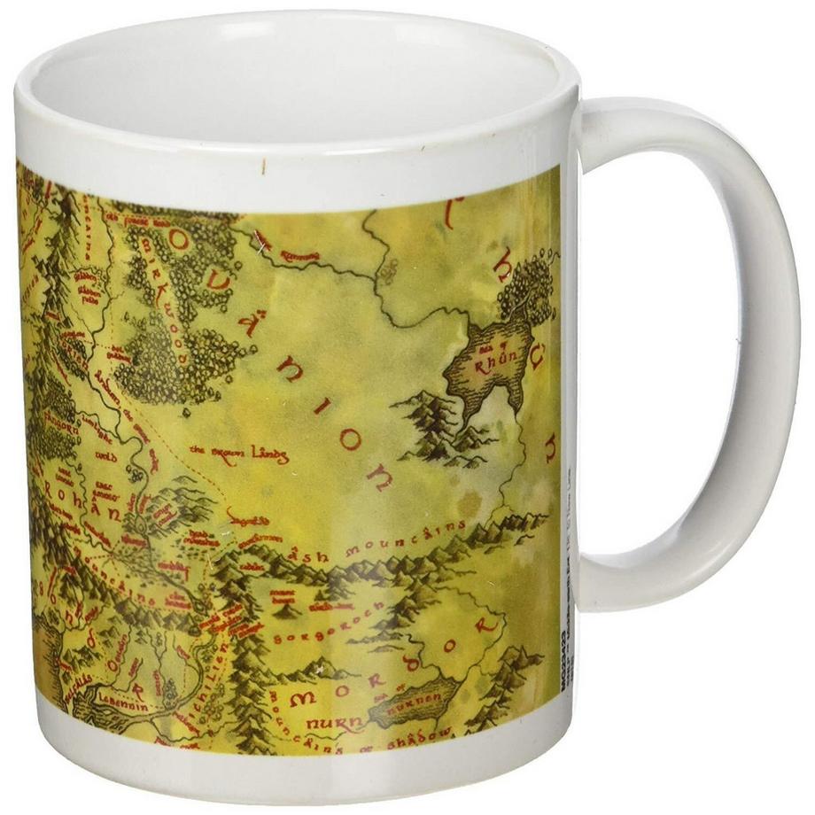 Lord Of The Rings Kaffeebecher, Mittelerde  