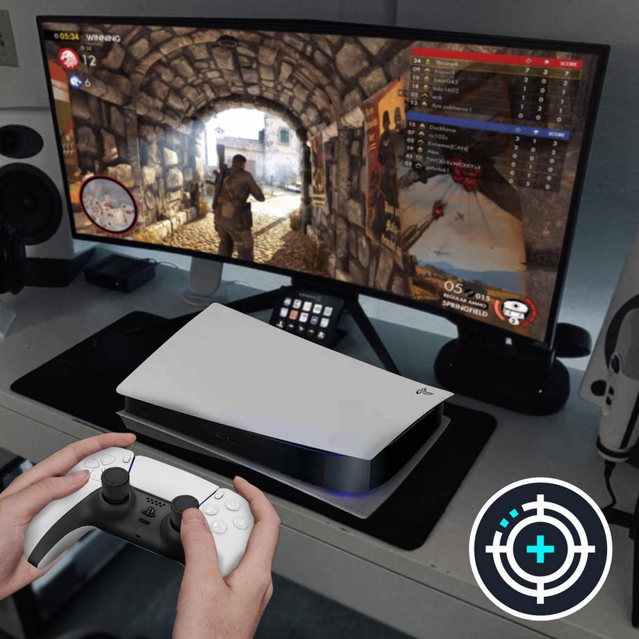 Avizar  Zubehör PS5 Controller Griffe Extender 