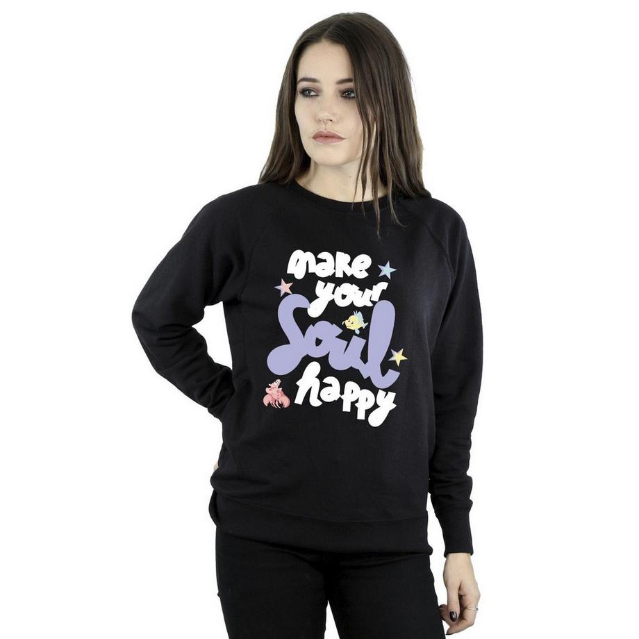Disney The Little Mermaid Happy Sweatshirt  