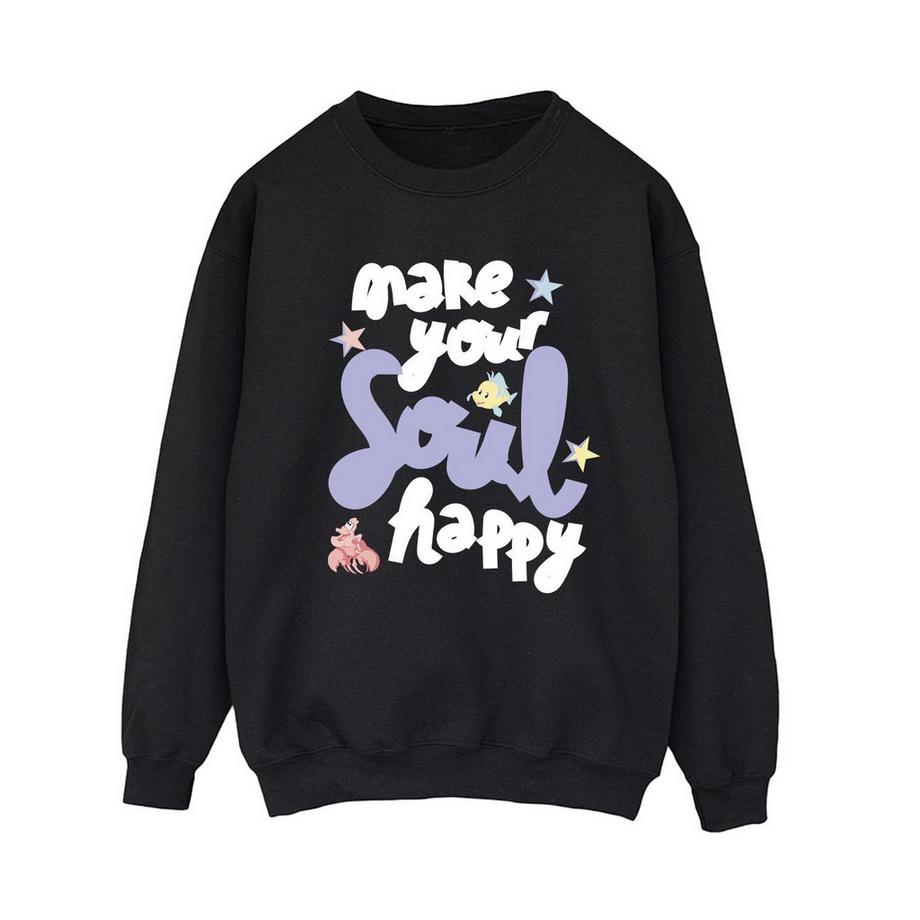 Disney The Little Mermaid Happy Sweatshirt  