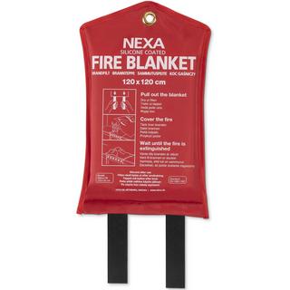 Nexa FB-120 RM Coperta antincendio Silicone Rosso 120x120 cm  